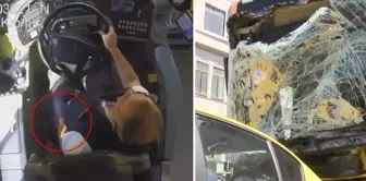 10 автомобилей, сбитых автобусом, попали на камеры! Действия водителя вызывают недоумение.