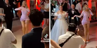 The world-famous singer Otilia performed at a wedding in Giresun.