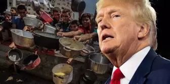 A strange comment from Trump regarding the images of hunger in Gaza.