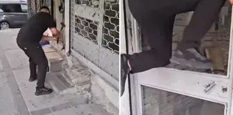 Place: Istanbul! When he detected that the signal was coming from inside, he broke the shop's door and entered.