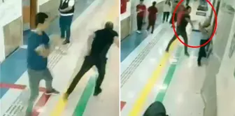 Stabbing attack on a doctor and security guard at the hospital.