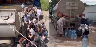 The crisis is deepening in the city! Citizens are queuing in front of tankers and fountains.