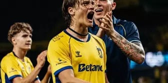 In the rematch of the match they lost 3-0, Brondby, who had 10 players left by the 18th minute, won by a large margin and advanced to the next round.