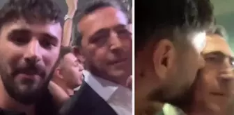 You need to watch the video! A surprise kiss from a fan to Ali Koç.