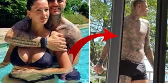No way, Icardi! He posed in underwear with his girlfriend.