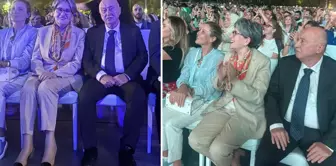 Former İYİ Party leader Meral Akşener was spotted at a concert.