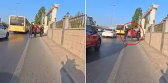 He shared moments when he punched the driver he was arguing with and knocked him to the ground.