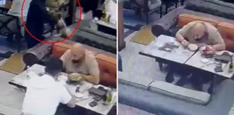 The moment of the attack on the club president captured on camera: He was killed while eating.