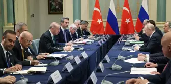 President Erdoğan and Putin are meeting! Here is the first image.