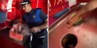 A disturbing setup at a butcher shop in Gaziantep: Spoiled meat served to the public.
