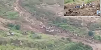 In the village swallowed by the landslide, more than 1,000 people died, and messages of solidarity came from 6 countries.
