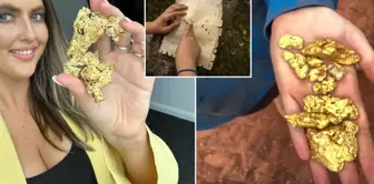The woman who found gold nuggets everywhere she dug shared the map.