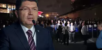 Minister Tunç: An investigation has been initiated regarding the incidents in front of the CHP Istanbul Provincial Presidency.