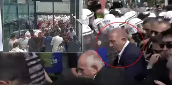 Gürsel Tekin entered the CHP Provincial Headquarters while the protests were ongoing.
