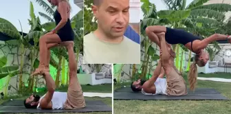 The first comment on Pınar Altuğ's yoga video from Yağmur Atacan: 