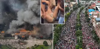 The country is a fire zone! They set the parliament building on fire and took the minister away naked.