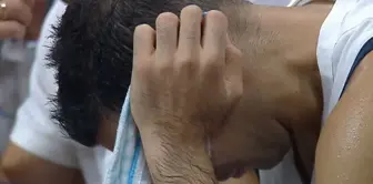 The moment that marked the historic match! Kostas Sloukas couldn't hold back his tears.