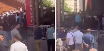 At the CHP congress, a fight broke out involving Gürsel Tekin! Kicks and punches were flying in the air.