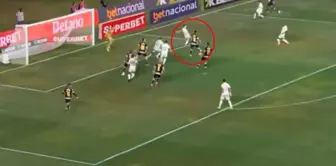 The player that Galatasaray sent away as if they were chasing him scored a goal with a backheel in his first match.