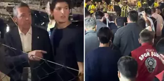 Face to face with the fans! Ali Koç's tough moments.