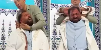 To the physiotherapist who treated him from the mosque: 