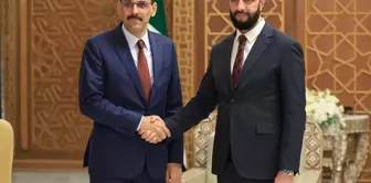 Historic summit in Damascus! MIT President Kalın met with Shara.