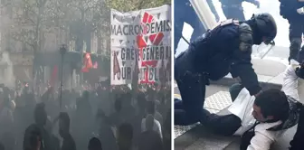 Life in France has come to a standstill, the squares have turned into battlefields: over 100 arrests.