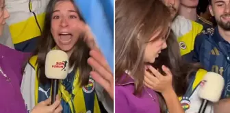 The tears of the little one who came to watch a match in Kadıköy for the first time.