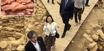 Minister Ersoy: A human statue has been found that will shed light on the rituals of the Neolithic Age at Göbeklitepe.