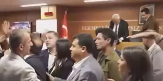 In the Bayrampaşa Municipality election, there was a tie in all 4 rounds, and the hall became chaotic.