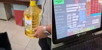 The owner of the supermarket selling oil worth 150 lira for 450 lira is facing a fine of 17 million lira.