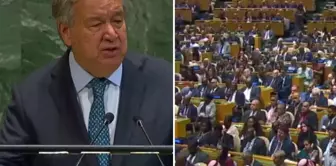 In the historic session, the room went silent with the words of UN Secretary-General Guterres.