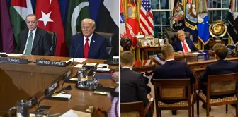Trump, who included President Erdoğan in the broadcast, showed his chosen side at the table.