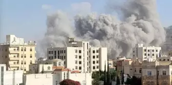 Israel strikes Yemen's capital, Sana'a: Smoke is rising from the area.
