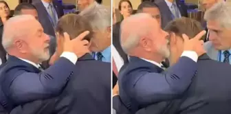 The moment that marked the UN summit! Macron didn't let go of him from behind.