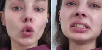A female student staying in the KYK dormitory protested in tears.