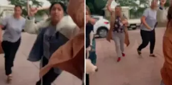 The women attacked the father who went to see his child with a stick.