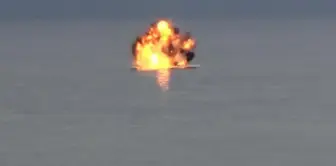 The city breathed a sigh of relief! A sea vehicle loaded with 300 kilograms of explosives was destroyed.