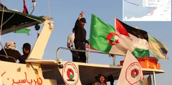 The ship Mikeno from the Sumud Fleet has reached the territorial waters of Gaza.
