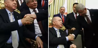 Davutoğlu, who met with President Erdoğan, described those moments.