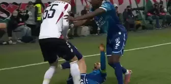 He couldn't accept the defeat! A great disrespect from Legia Warsaw's captain to Zeki Yavru.