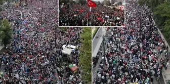 Thousands of people are marching for Gaza in Istanbul, Ankara, and Izmir.