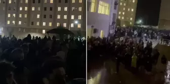 Water crisis at the KYK dormitory! Dozens of students held a protest demonstration.
