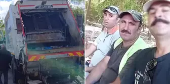يوم واحد قبل ذلك، قام بقتل زميله في العمل الذي صور معه فيديو في شاحنة القمامة.