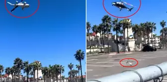 Moments of horror in the USA! A helicopter suddenly fell on people.