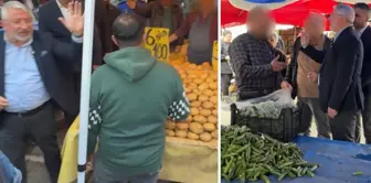 The words of the tradesmen drove the mayor, who went to the market for an inspection, to frustration.