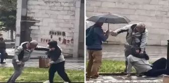 He dragged him on the ground and hit him with a paving stone! Shocking claim regarding the horrific fight.