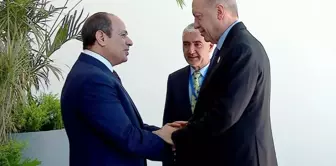 President Erdoğan is in Egypt for the Gaza summit! Sisi personally welcomed him.