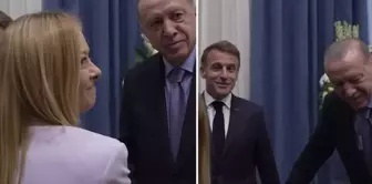 A striking dialogue between Erdoğan and Meloni at the summit: 