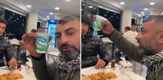 The milk producer rebelled upon hearing the price of ayran at the restaurant he went to: 